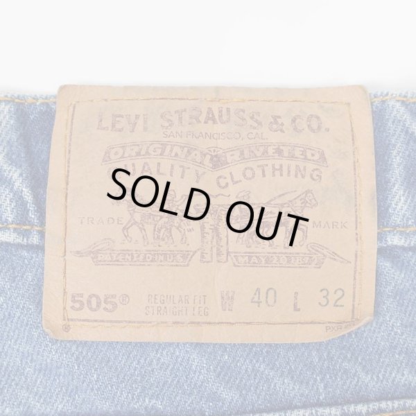 画像3: 90's Levi's 505 デニムパンツ "MADE IN USA / 実寸W39 L31" (3)