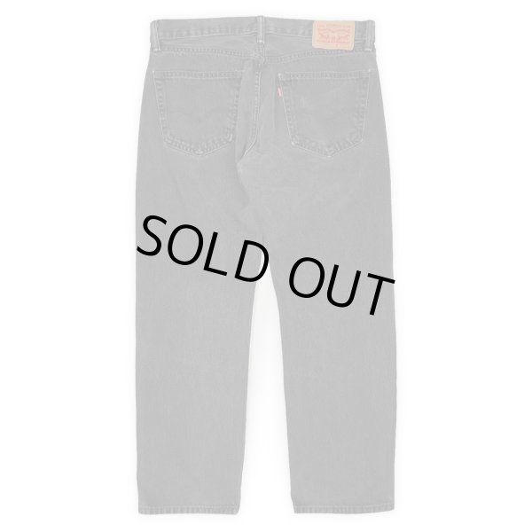 画像2: 00's Levi's 505 ブラックデニムパンツ "W33 L30" (2)