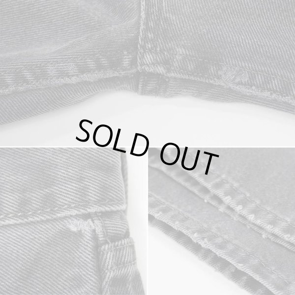画像5: 00's Levi's 505 ブラックデニムパンツ "W33 L30" (5)