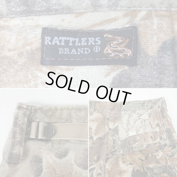 画像4: 90's RATTLERS リアルツリーカモ柄 カーゴパンツ "MADE IN USA" (4)