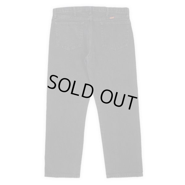 画像2: 00's RUSTLER ブラックデニムパンツ "W36 L29" (2)