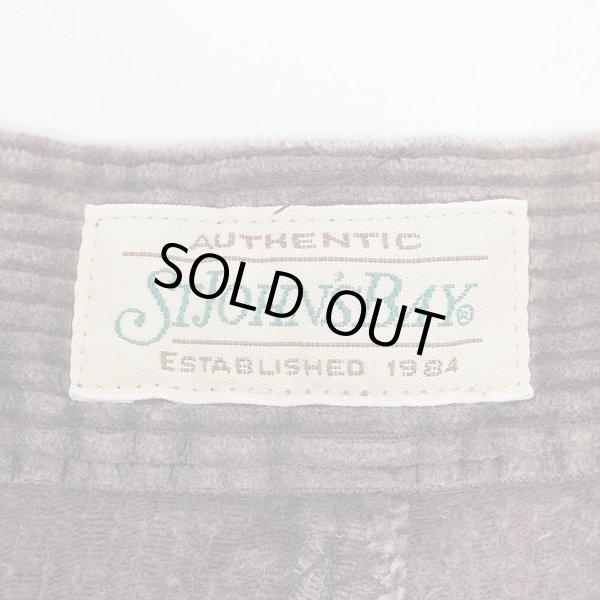 画像3: 90's ST JOHN'S BAY 2タック コーデュロイトラウザー "BROWN / W32" (3)