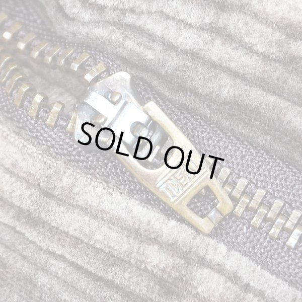 画像4: 90's ST JOHN'S BAY 2タック コーデュロイトラウザー "BROWN / W32" (4)