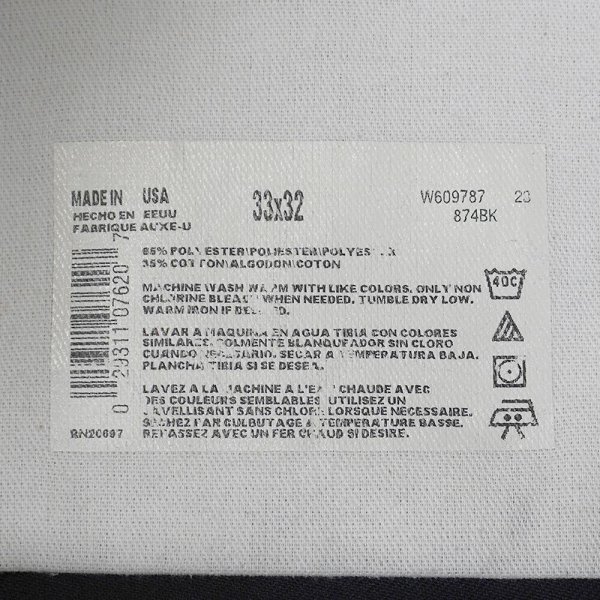 画像3: 90's Dickies 874 ワークパンツ "MADE IN USA / W33 L32" (3)