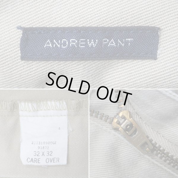画像4: 90's Polo Ralph Lauren 2タック チノトラウザー “ANDREW PANT / W32 L32” (4)