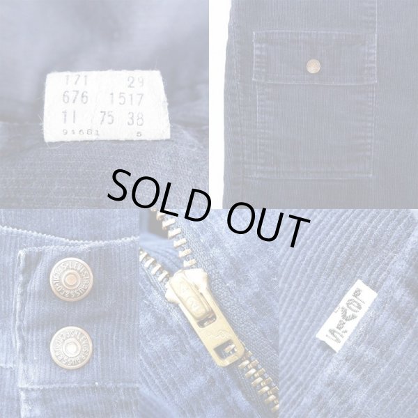 画像3: 70's Levi's 676-1517 コーデュロイブッシュパンツ (3)