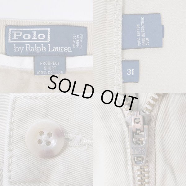 画像4: 00's Polo Ralph Lauren チノショーツ "PROSPECT SHORT / BEIGH" (4)