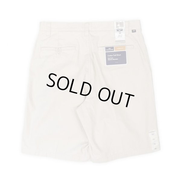 画像2: 00's DOCKERS ノータック チノショーツ "DEADSTOCK / OFF WHITE / W32" (2)