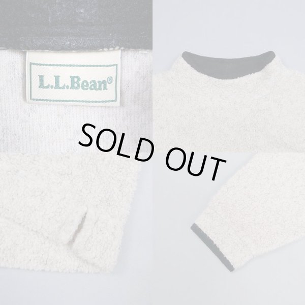 画像3: 90's L.L.Bean モックネック フリースカットソー (3)