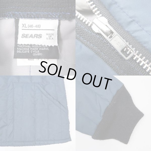 画像3: 80's SEARS キルティングジャケット "MADE IN USA" (3)