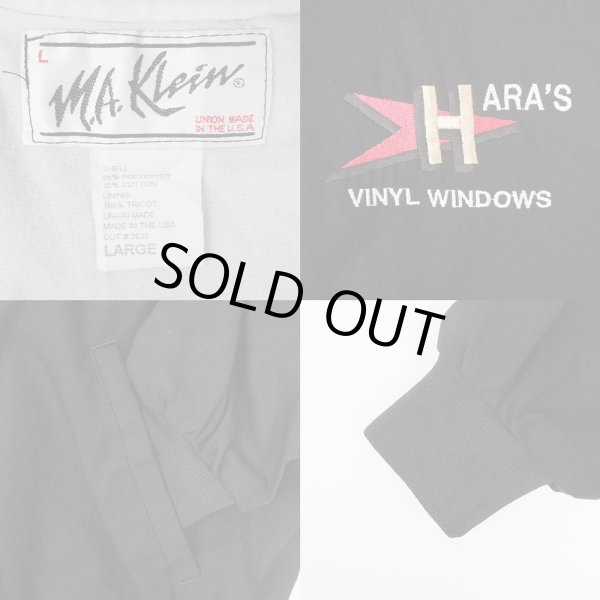 画像3: 90's M.A.Klein コットンスタジャン "MADE IN USA" (3)