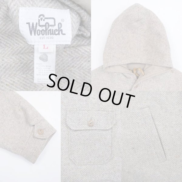 画像4: 70's Woolrich リバーシブル フーディージャケット (4)