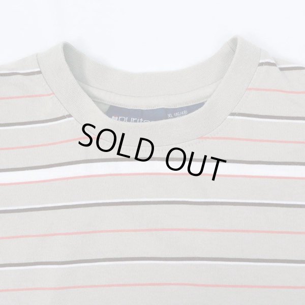 画像3: 90's Puritan マルチボーダーTシャツ (3)