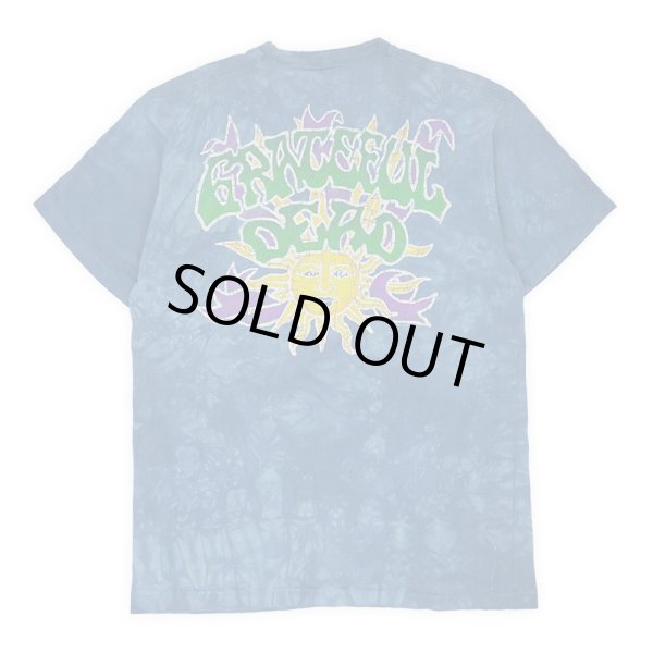画像2: 90's Grateful Dead タイダイ染め バンドTシャツ "LIQUID BLUE BODY / MADE IN USA" (2)