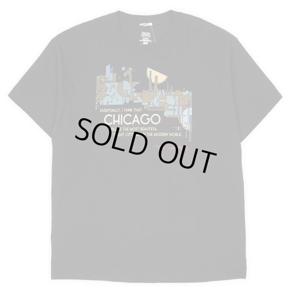 画像2: 00's LIBERTY GRAPHICS × Frank Lloyd Wright テストプリントTシャツ "DEADSTOCK" #24-8 (2)