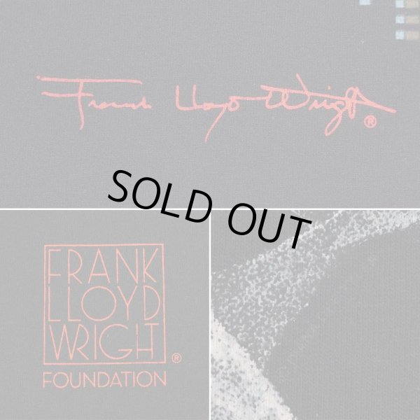 画像4: 00's LIBERTY GRAPHICS × Frank Lloyd Wright テストプリントTシャツ "DEADSTOCK" #24-8 (4)