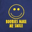 画像2: 00's BOOBIES MAKE ME SMILE 発泡プリントTシャツ (2)