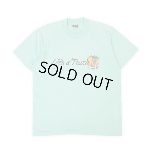 画像1: 80's Life's a Peach プリントTシャツ "MADE IN USA" (1)