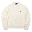 画像1: 90's Polo Ralph Lauren メリノウール ニットポロ (1)