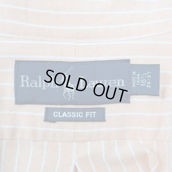 画像2: 00's Polo Ralph Lauren ストライプ柄 ボタンダウンシャツ "CLASSIC FIT" (2)