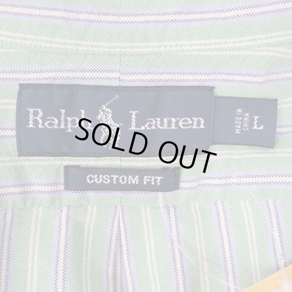 画像2: 00's Polo Ralph Lauren S/S ボタンダウンシャツ "CUSTOM FIT" (2)