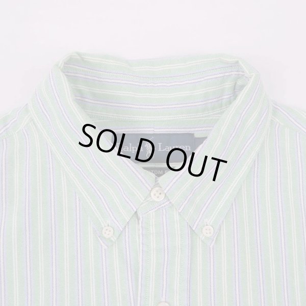 画像3: 00's Polo Ralph Lauren S/S ボタンダウンシャツ "CUSTOM FIT" (3)