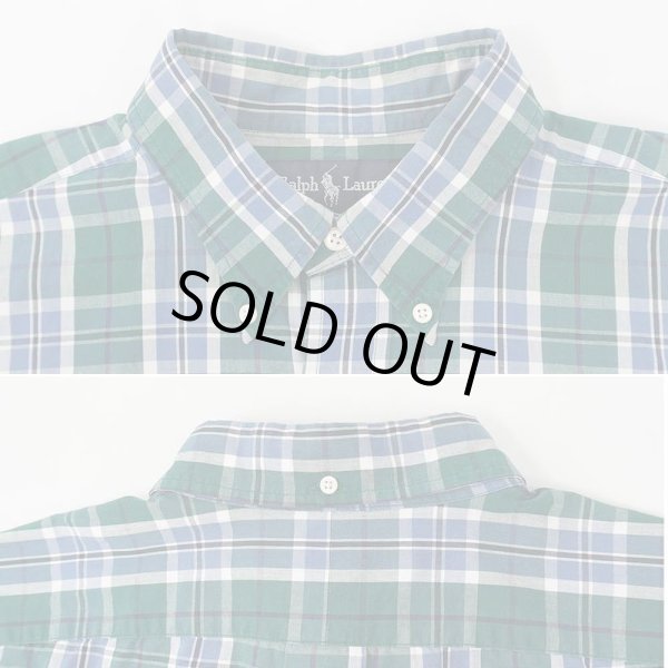 画像3: 90's Polo Ralph Lauren S/S ボタンダウンシャツ "BARTLETT" (3)