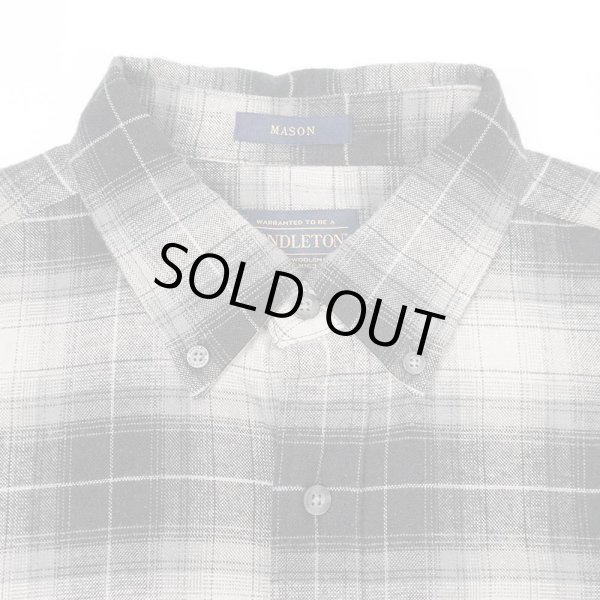 画像3: 00's PENDLETON オンブレチェック柄 ボタンダウンシャツ (3)