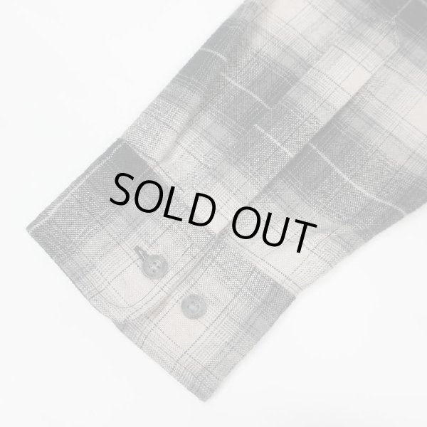 画像4: 00's PENDLETON オンブレチェック柄 ボタンダウンシャツ (4)