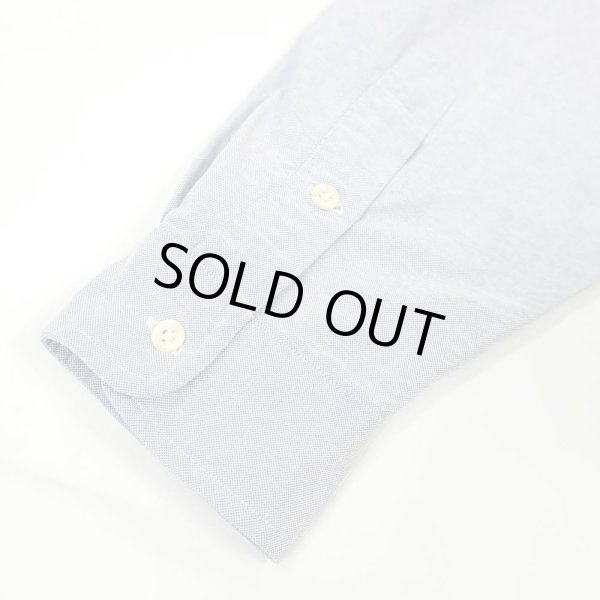 画像4: 90'S Polo Ralph Lauren ボタンダウンシャツ "BIG SHIRT / SAX BLUE OX" (4)