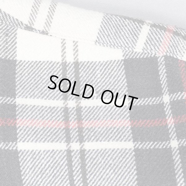 画像4: 90's Polo Ralph Lauren ヘビーネル ボタンダウンシャツ "BLAIRE / BLACK Plaid" (4)