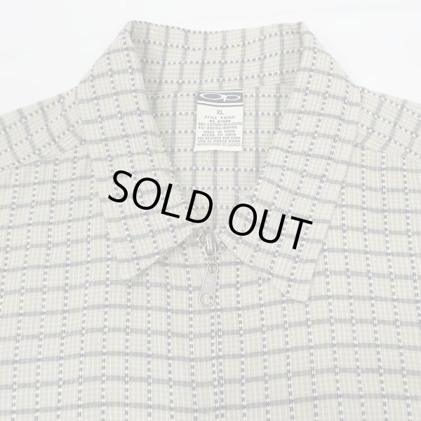 画像3: 90-00's Ocean Pacific S/S フルジップ ボックスシャツ “DEADSTOCK” (3)