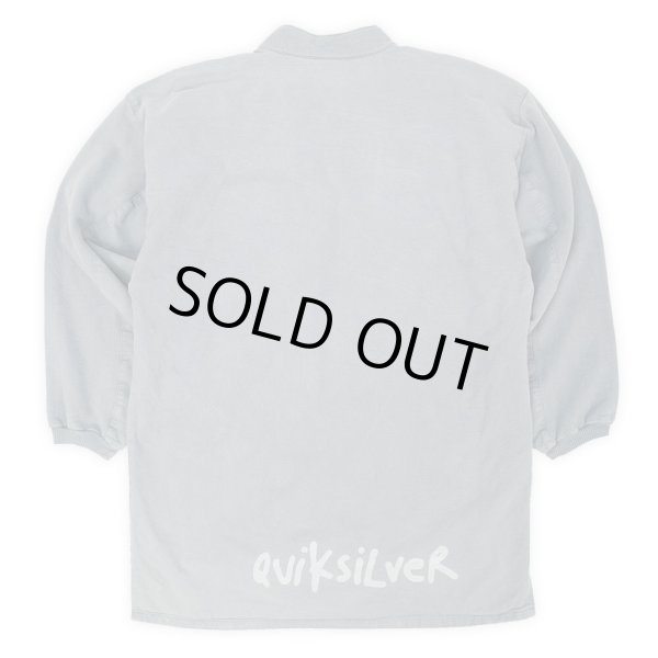 画像2: 90's Quiksilver ハーフジップ コットンプルオーバー "MADE IN USA" (2)