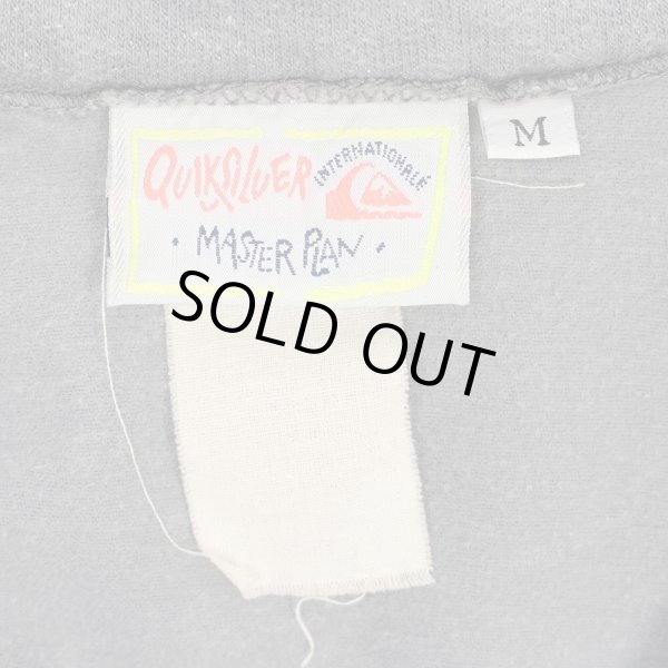 画像3: 90's Quiksilver ハーフジップ コットンプルオーバー "MADE IN USA" (3)