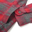 画像4: 00's ORVIS ヘビーネルシャツ "Red × Gray Plaid" (4)