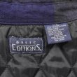 画像2: 90's BASIC EDITIONS キルティングライナー ネルシャツ (2)