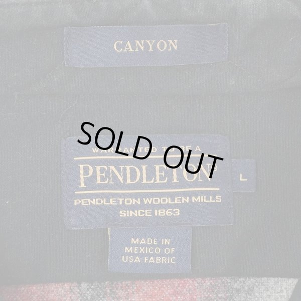 画像2: 00's Pendleton ウールウエスタンシャツ "CANYON / Ombre Plaid" (2)