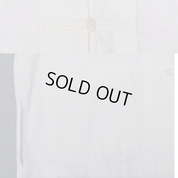 画像3: 90's UNKNOWN チャイナシャツ "WHITE" (3)