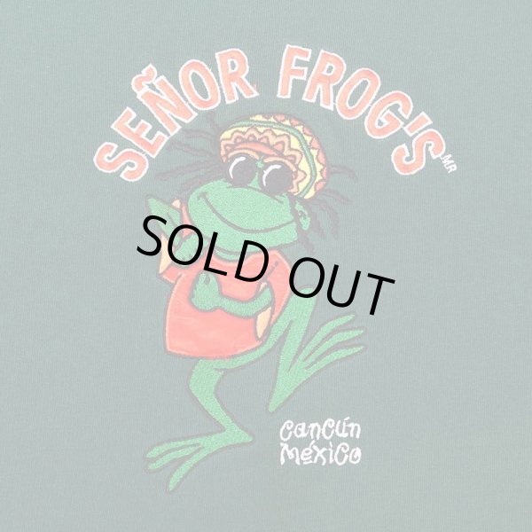 画像3: 90's SENOR FROG'S ロゴ刺繍スウェット (3)