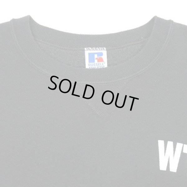 画像5: 90's RUSSELL ロゴプリント スウェット "BLACK / MADE IN USA" (5)