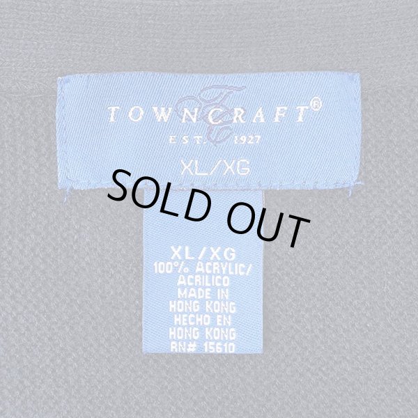 画像2: 90's TOWNCRAFT アクリルカーディガン (2)
