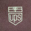 画像3: 80-90's UPS フルジップ ニットカーディガン (3)