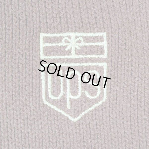 画像3: 80-90's UPS フルジップ ニットカーディガン (3)