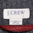 画像2: 00's J.CREW マルチボーダー柄 ウールニット (2)