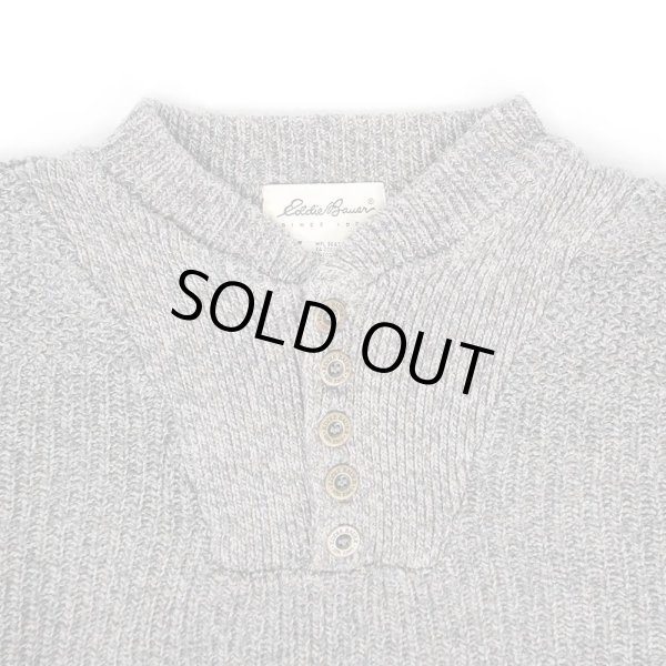 画像3: 90's Eddie Bauer コットン ジープニット "MADE IN USA / 白タグ" (3)