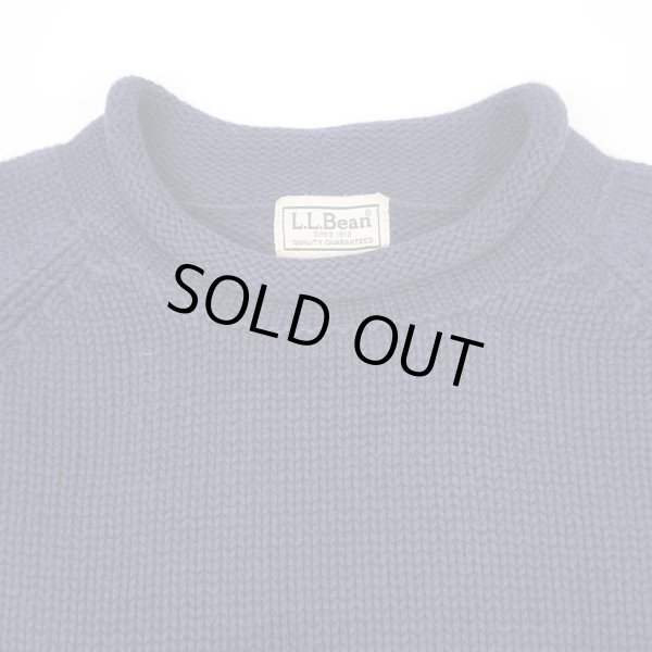 画像3: 00's L.L.Bean ロールネック コットンニット (3)