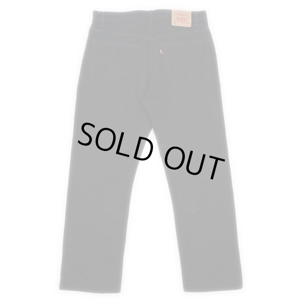 画像2: 00's Levi's 505 ブラックデニムパンツ (2)