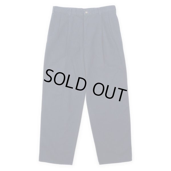 画像2: 90's DOCKERS 2タック チノトラウザー "NAVY / DEADSTOCK" (2)