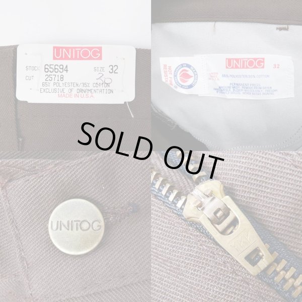 画像3: 90's UNITOG 5ポケット ワークパンツ "MADE IN USA / DEADSTOCK" (3)