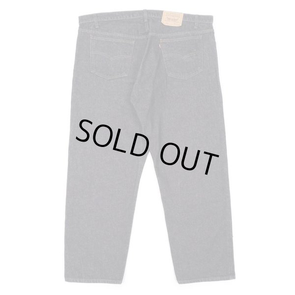 画像2: 80's Levi's 505 先染め ブラックデニムパンツ "1WASH / MADE IN USA" (2)